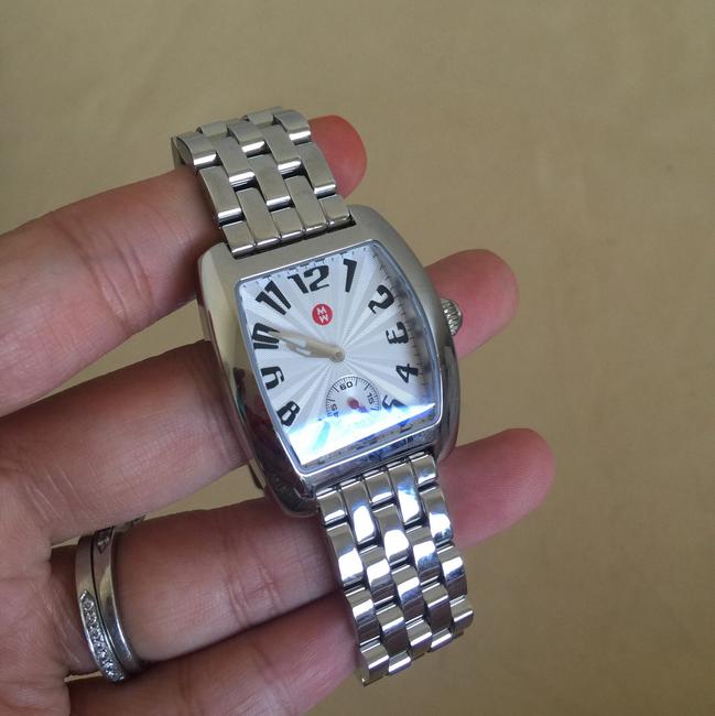 Michele Silver Mini Urban Watch Michele Silver Mini Urban Watch