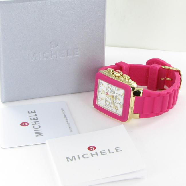 Michele Pink Jelly Bean Rose Gold Mww06l000021 Watch Michele Pink Jelly Bean Rose Gold Mww06l000021 Watch