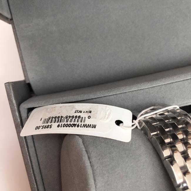 Michele Silver Releve Chronograph Watch Michele Silver Releve Chronograph Watch