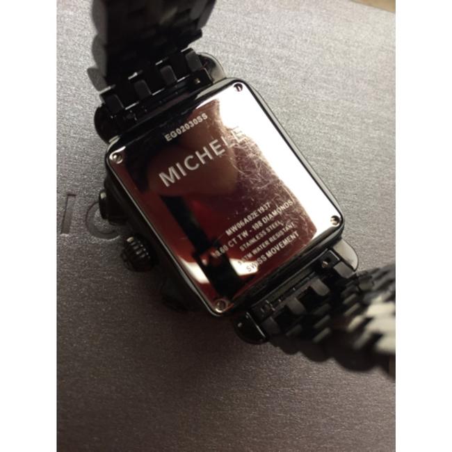 Michele Black Deco Noir Diamond Ip Ladies Watch Michele Black Deco Noir Diamond Ip Ladies Watch