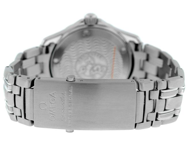 Omega Silver Seamaster 2561.8 Mens Midsize 36mm Stainless Steel Quartz Watch Omega Silver Seamaster 2561.8 Mens Midsize 36mm Stainless Steel Quartz Watch