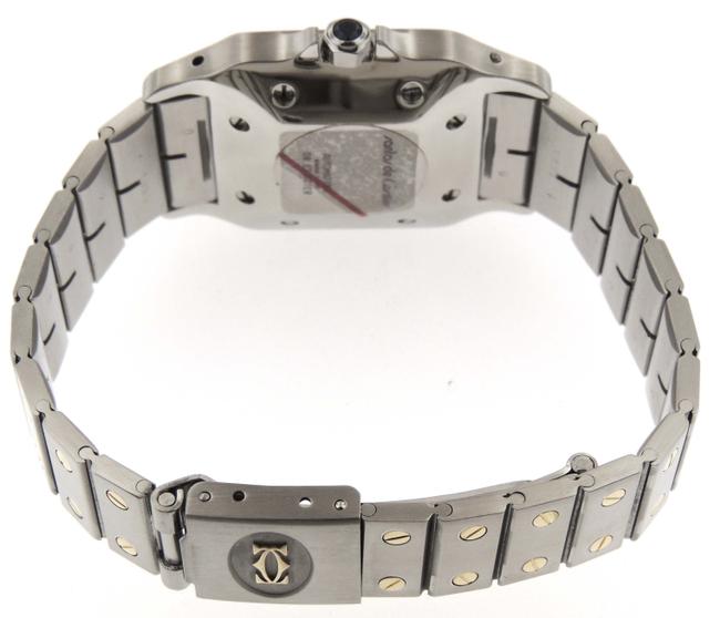 Cartier White Santos 18k Yellow Gold/Stainless Steel 29mm Watch Cartier White Santos 18k Yellow Gold/Stainless Steel 29mm Watch