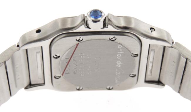 Cartier Off White Mint Ladies Santos Galbee 18k Yellow Gold/Ss 24mm Watch Cartier Off White Mint Ladies Santos Galbee 18k Yellow Gold/Ss 24mm Watch