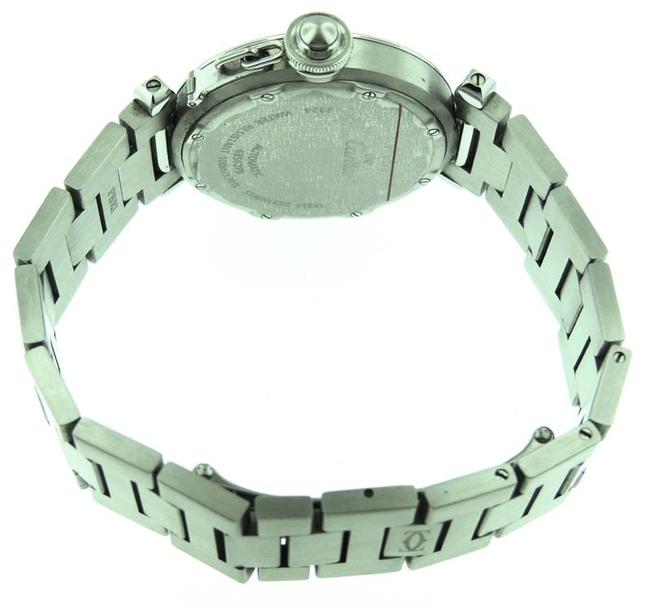 Cartier Pasha C 2324 Stainless Steel 35mm Date Analog Watch Cartier Pasha C 2324 Stainless Steel 35mm Date Analog Watch