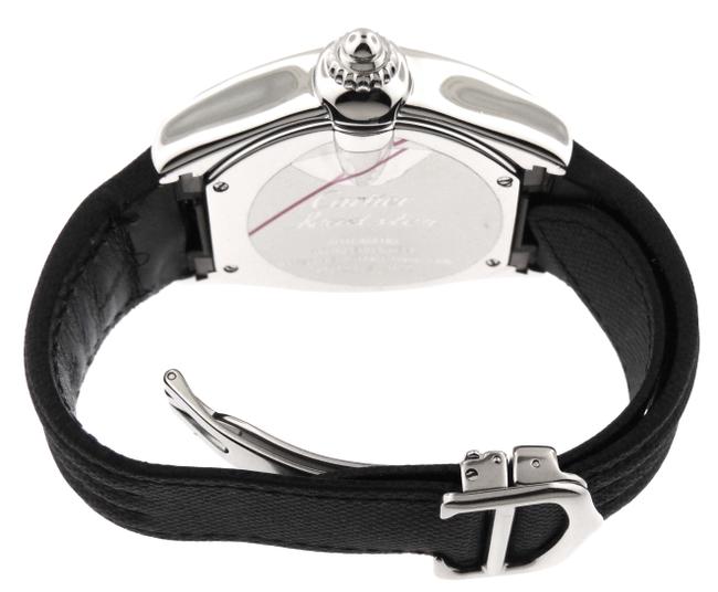 Cartier Silver XL Mint Mens Roadster Gmt Stainless Steel 2722 Date Watch Cartier Silver XL Mint Mens Roadster Gmt Stainless Steel 2722 Date Watch