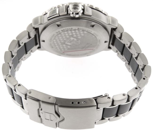 TAG Heuer Black Mint Men Formula 1 Chrono Alarm Wau111c Ceramic/Ss Date 42mm Watch TAG Heuer Black Mint Men Formula 1 Chrono Alarm Wau111c Ceramic/Ss Date 42mm Watch