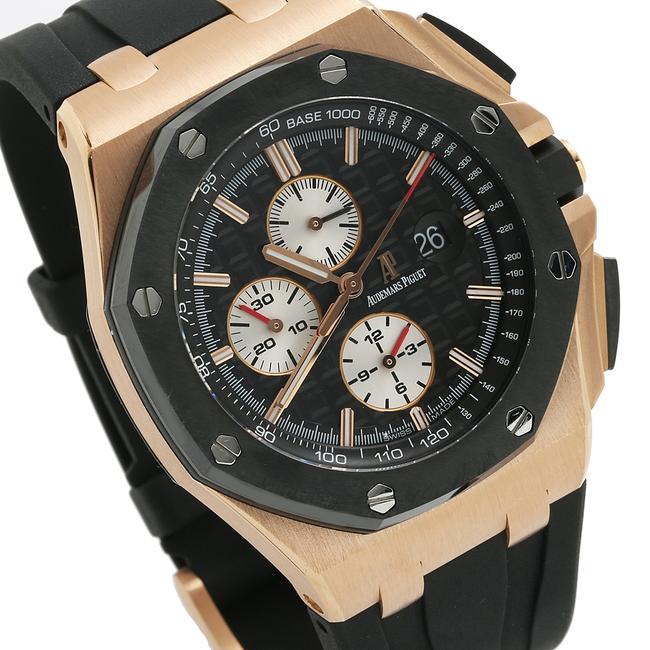 Audemars Piguet 18k Rose Gold and Black Royal Oak Offshore Chronograph 26401ro 44mm Dial Watch Audemars Piguet 18k Rose Gold and Black Royal Oak Offshore Chronograph 26401ro 44mm Dial Watch