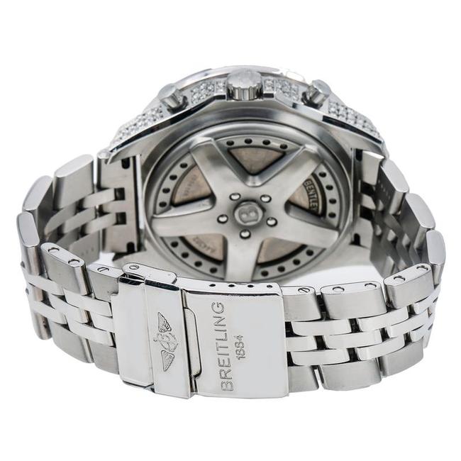 Breitling Black Bentley 6.75 A44362 48mm Dial with 11.75 Ct Diamonds Watch Breitling Black Bentley 6.75 A44362 48mm Dial with 11.75 Ct Diamonds Watch