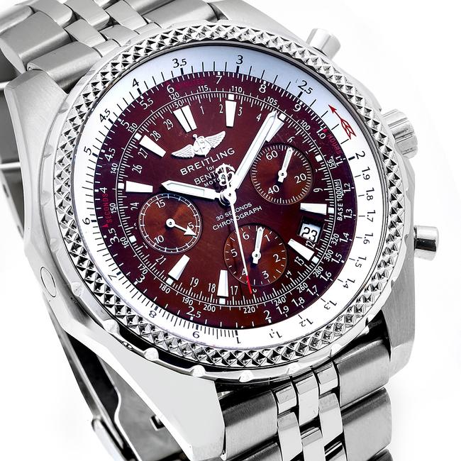 Breitling Stainless Steel with Bronze Dial Bentley Motors A25363 49mm Watch Breitling Stainless Steel with Bronze Dial Bentley Motors A25363 49mm Watch