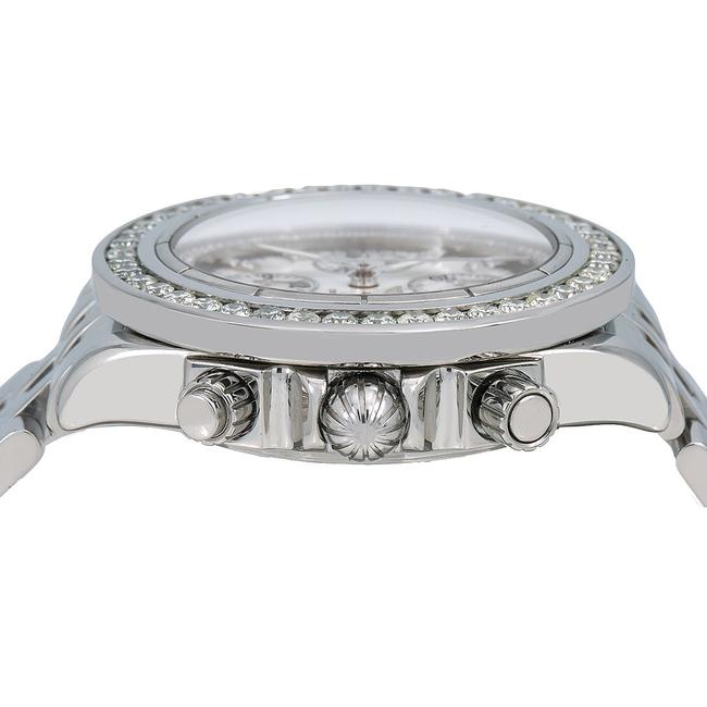 Breitling White Chronomat Evolution A13356 44mm Diamond Dial Watch Breitling White Chronomat Evolution A13356 44mm Diamond Dial Watch