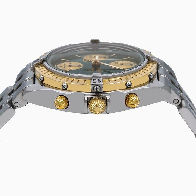 Breitling Dark Green Chronomat K13048 40mm Black Dial with Stainless Steel Watch Breitling Dark Green Chronomat K13048 40mm Black Dial with Stainless Steel Watch