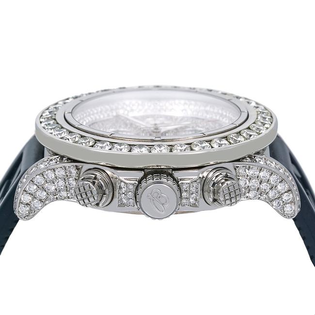 Breitling White Super Avenger A13370 48mm Diamond Dial with 20.50 Ct Watch Breitling White Super Avenger A13370 48mm Diamond Dial with 20.50 Ct Watch