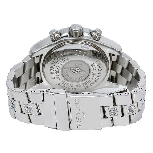 Breitling Blue Superocean Chronograph Ii A13340 42mm Dial with 4.00 Ct Watch Breitling Blue Superocean Chronograph Ii A13340 42mm Dial with 4.00 Ct Watch