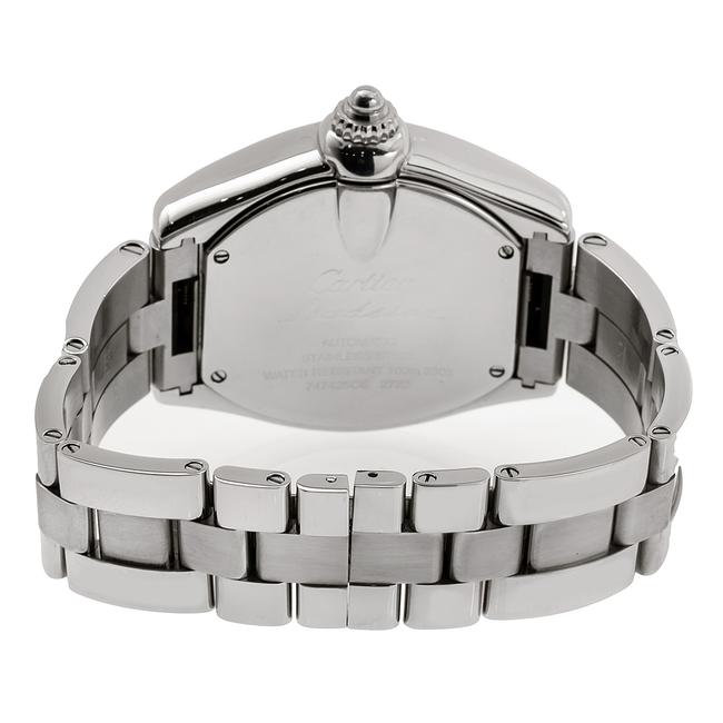 Cartier Stainless Steel with Silver Dial Roman Roadster W62032x6 43mm Numerals Watch Cartier Stainless Steel with Silver Dial Roman Roadster W62032x6 43mm Numerals Watch