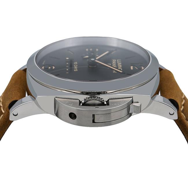 Panerai Black and Brown Luminor 1950 10 Days Gmt Pam00533 44mm Dial Watch Panerai Black and Brown Luminor 1950 10 Days Gmt Pam00533 44mm Dial Watch