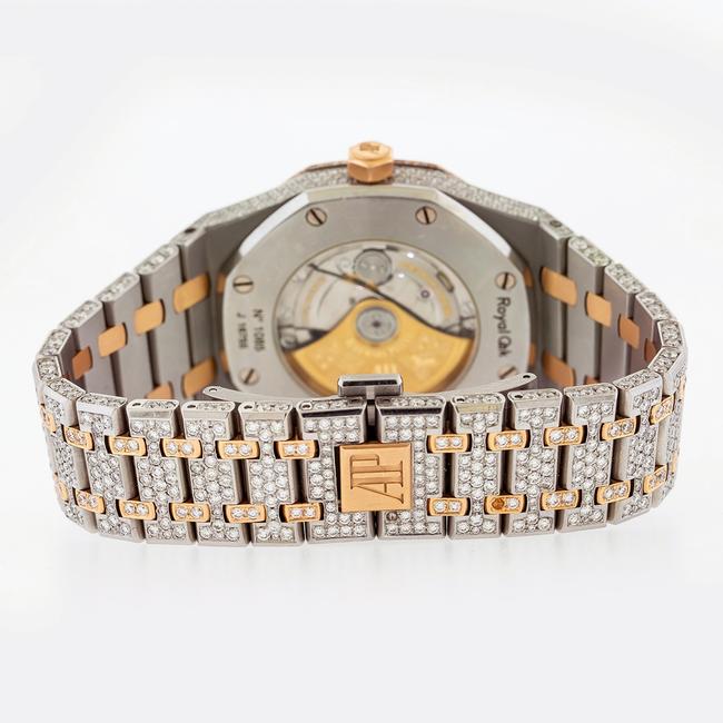 Audemars Piguet Stainless Steel and 18k Rose Gold Royal Oak 15400 Watch Audemars Piguet Stainless Steel and 18k Rose Gold Royal Oak 15400 Watch