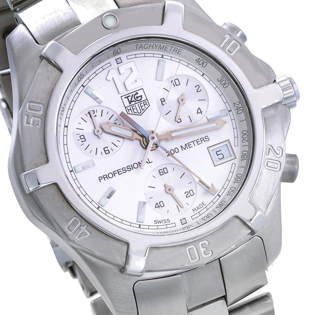 TAG Heuer Stainless Steel with White Dial 2000 Cn111 39mm Watch TAG Heuer Stainless Steel with White Dial 2000 Cn111 39mm Watch