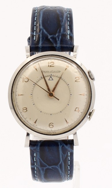 Jaeger-LeCoultre Silver Vintage Memovox Alarm Hand Winding Stainless Steel Wa Watch Jaeger-LeCoultre Silver Vintage Memovox Alarm Hand Winding Stainless Steel Wa Watch