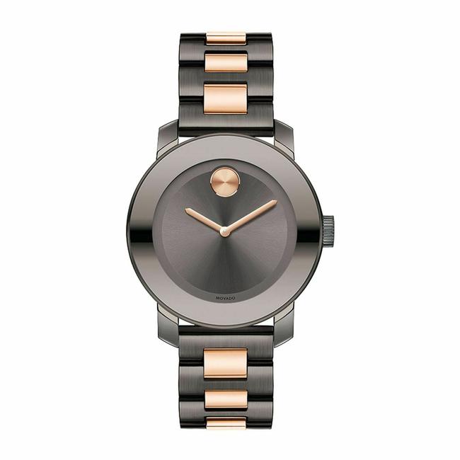 Movado Gray/Rose Gold 3600327 Womens Quartz Watch Movado Gray/Rose Gold 3600327 Womens Quartz Watch