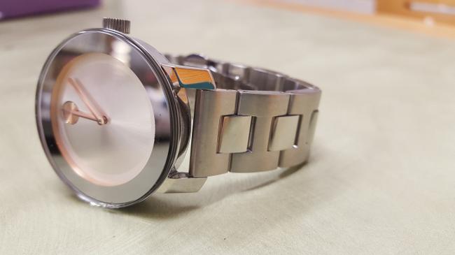 Movado Silver Bold Dial Stainless Steel Ladies 3600084 Watch Movado Silver Bold Dial Stainless Steel Ladies 3600084 Watch