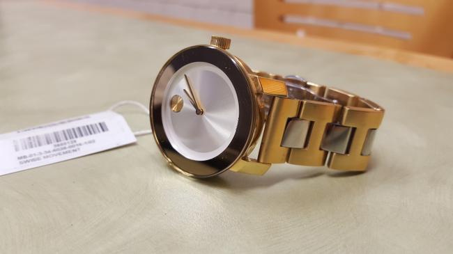 Movado Silver Bold Two Tone 3600129 Stainless Watch Movado Silver Bold Two Tone 3600129 Stainless Watch