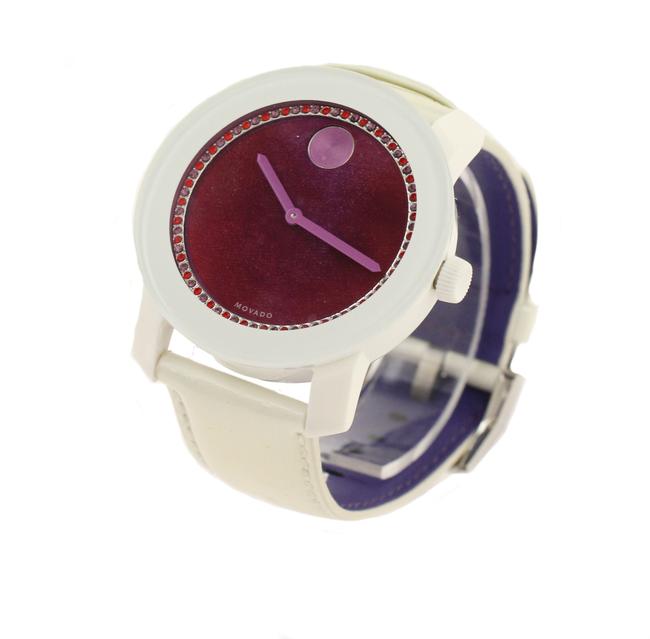 Movado White Bold Watercolor Dial Watch Movado White Bold Watercolor Dial Watch