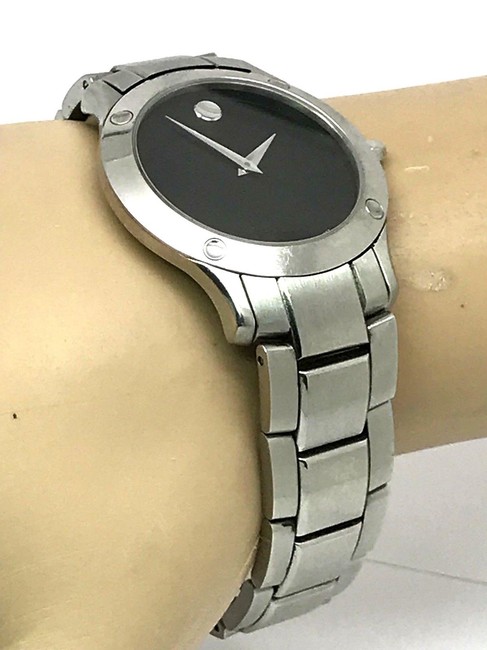 Movado Stainless Steel Unisex Museum Black Dial Swiss 84-g1-885 Watch Movado Stainless Steel Unisex Museum Black Dial Swiss 84-g1-885 Watch