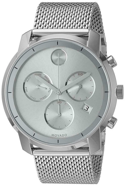 Movado Silver 3600371 Mens Mesh Watch Movado Silver 3600371 Mens Mesh Watch