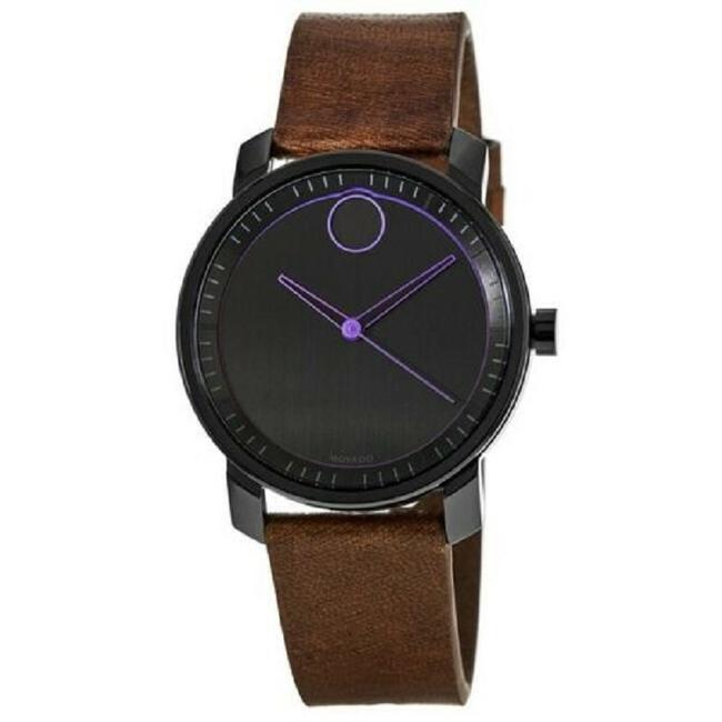 Movado Black/Brown 3600488 Watch Movado Black/Brown 3600488 Watch