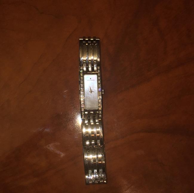 Movado Silver Womens esperanza Baguette Stainless Steel Diamond Watch Movado Silver Womens esperanza Baguette Stainless Steel Diamond Watch