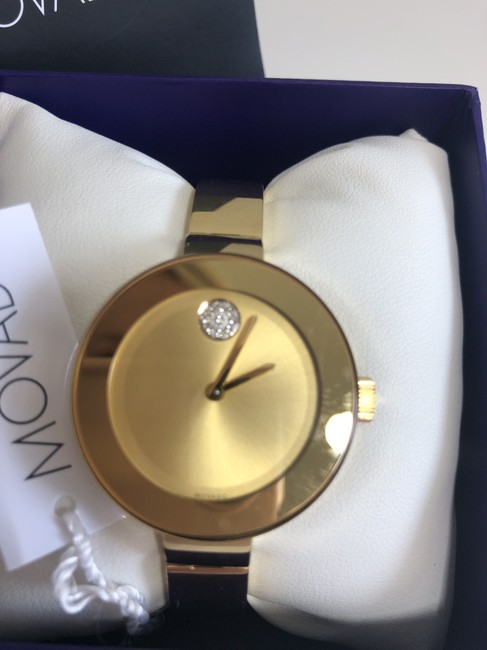 Movado Gold Womens Swiss Ion-plated 34mm 3600201 Watch Movado Gold Womens Swiss Ion-plated 34mm 3600201 Watch