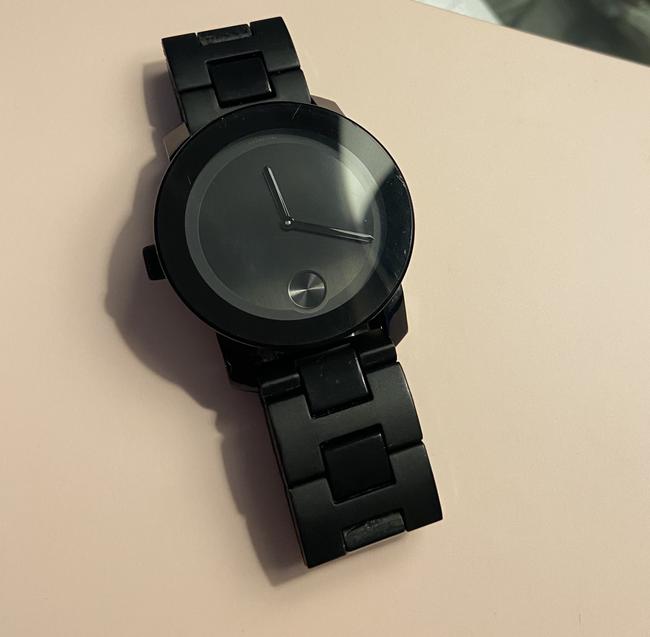 Movado Black Evolution Watch Movado Black Evolution Watch