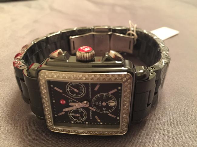 Michele Deco Diamond Black Ceramic Chronograph Mww06f000001 Watch Michele Deco Diamond Black Ceramic Chronograph Mww06f000001 Watch