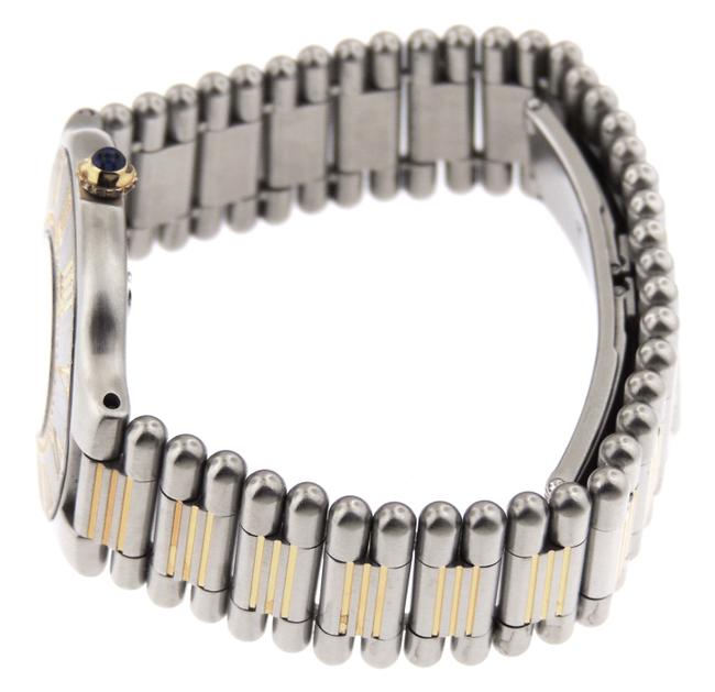 Cartier Silver Must 21 Bullet 18k Yellow Gold & Ss 31mm B&p Watch Cartier Silver Must 21 Bullet 18k Yellow Gold & Ss 31mm B&p Watch