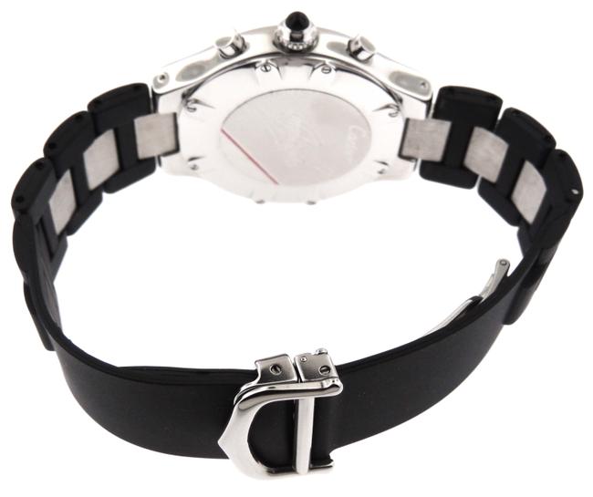 Cartier Black Box Must 21 Chronoscaph Ss 38mm Date 2424 Chronograph Watch Cartier Black Box Must 21 Chronoscaph Ss 38mm Date 2424 Chronograph Watch