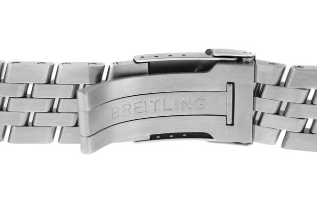 Breitling Silver New Co-pilot Utc A80173 & Steel Chronomat Blackbird Bracelet Watch Breitling Silver New Co-pilot Utc A80173 & Steel Chronomat Blackbird Bracelet Watch
