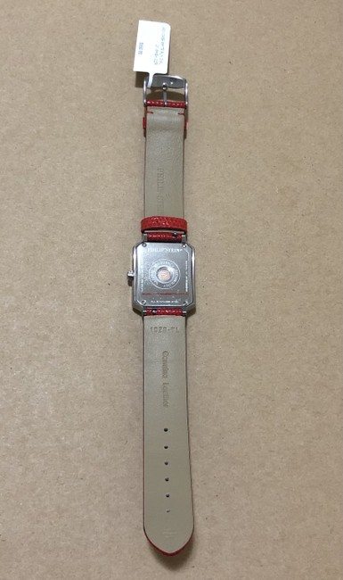 Philip Stein Red Womens Classic Leather Watch Philip Stein Red Womens Classic Leather Watch