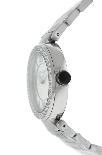Versace Silver New Ladies Leda Vnc030014 Stainless Steel Quartz 38mm Watch Versace Silver New Ladies Leda Vnc030014 Stainless Steel Quartz 38mm Watch