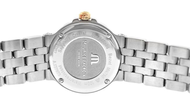 Maurice Lacroix Stainless Steel Gold New Lady Calypso Ca1102-dp505-170 Diamond Mop Watch Maurice Lacroix Stainless Steel Gold New Lady Calypso Ca1102-dp505-170 Diamond Mop Watch