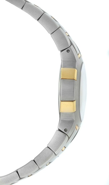 Maurice Lacroix Silver Gold New Lady Milestone Ms1013-ps103-110 Steel Watch Maurice Lacroix Silver Gold New Lady Milestone Ms1013-ps103-110 Steel Watch
