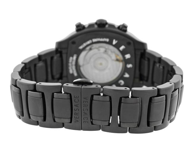 Versace Black New Mens Dv One Chrono Limited Ed. 16cct9d008 Sc09 Pvd 44mm Watch Versace Black New Mens Dv One Chrono Limited Ed. 16cct9d008 Sc09 Pvd 44mm Watch