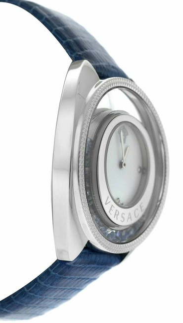 Versace Silver New Destiny Spirit 86q941md497 S282 Floating Crystals 38mm Dia Watch Versace Silver New Destiny Spirit 86q941md497 S282 Floating Crystals 38mm Dia Watch