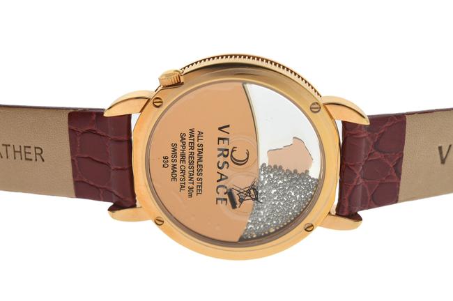 Versace Gold Tone Steel New Krios 93q80bd008 S800 Floating Spheres 38mm Watch Versace Gold Tone Steel New Krios 93q80bd008 S800 Floating Spheres 38mm Watch
