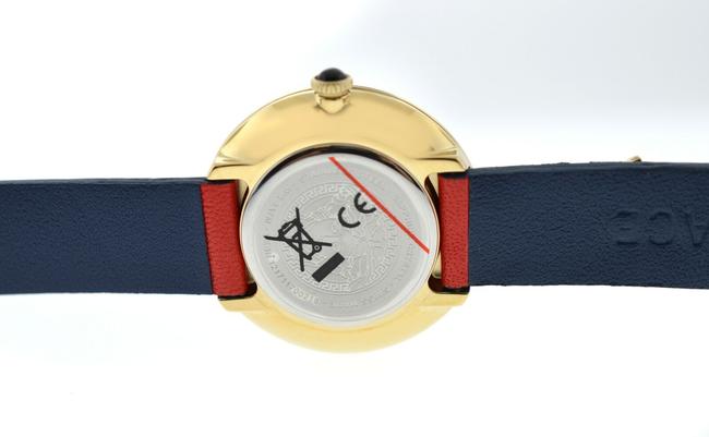 Versace Gold New V-flare Vebn00418 Steel Wrap Around Bracelet Quartz Watch Versace Gold New V-flare Vebn00418 Steel Wrap Around Bracelet Quartz Watch