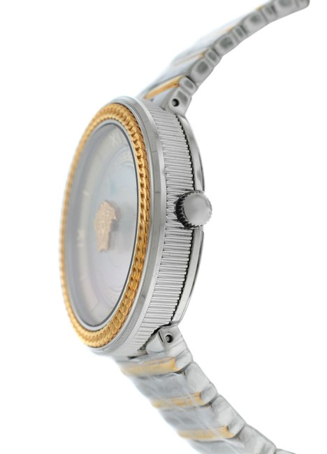 Versace Steel Gold Plated New V-metal Icon Vlc080014 Electroplated Quartz Watch Versace Steel Gold Plated New V-metal Icon Vlc080014 Electroplated Quartz Watch