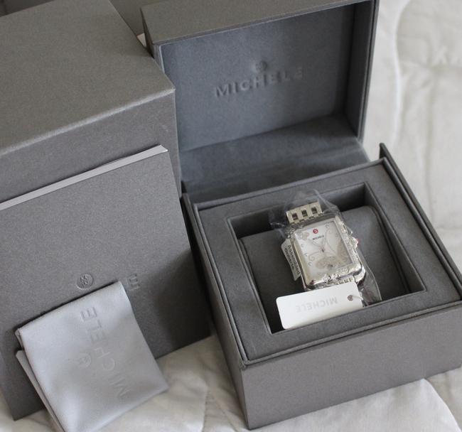 Michele Silver Extreme Butterfly Diamond White Dial Ladies Mww04b000001 Watch Michele Silver Extreme Butterfly Diamond White Dial Ladies Mww04b000001 Watch