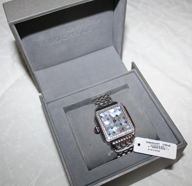 Michele Grey Mosaic Deco Diamond Diamond Dial Mw06t01a1977 Watch Michele Grey Mosaic Deco Diamond Diamond Dial Mw06t01a1977 Watch