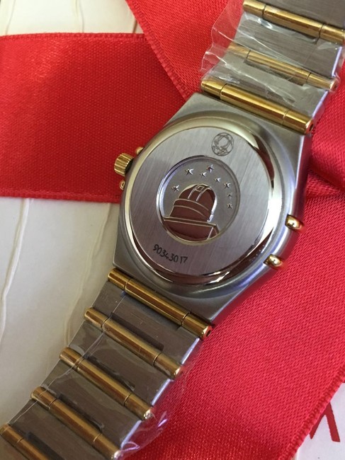 Omega Steel 18k Yellow Gold Constellation Quartz Watch Omega Steel 18k Yellow Gold Constellation Quartz Watch