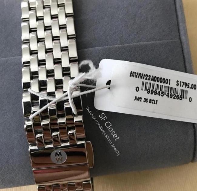 Michele Silver Extra 20%off Jetway Diamond Mother Of Pearl Dial Chronograph Watch Michele Silver Extra 20%off Jetway Diamond Mother Of Pearl Dial Chronograph Watch
