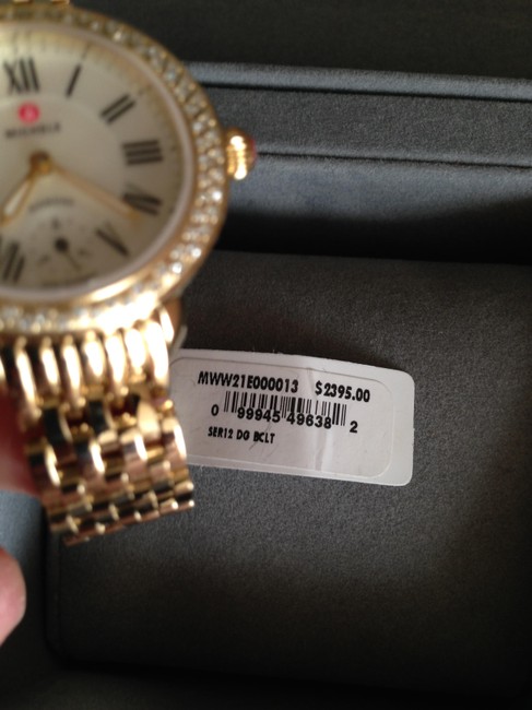 Michele Gold Serein 12 Mop and Diamond Watch Michele Gold Serein 12 Mop and Diamond Watch